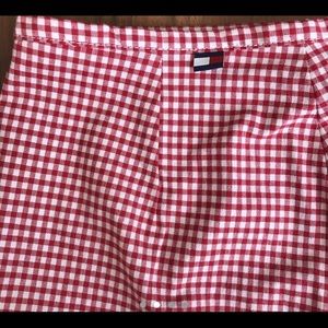 ❤️ Red plaid Tommy Jean Skirt